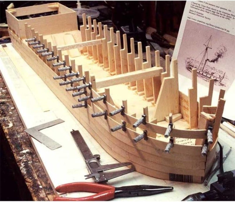 Micro-Mark All-Metal Ship Model Planking Clamps – Set of 10, 1-1/4'' x 1/4'' – Stepped Design for Tight Joints, Knurled Aluminum Grip, Fits Bulkheads as Thin as 1/8 - Image 3